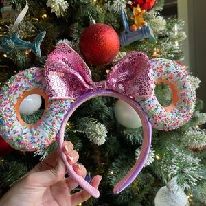 Disney Minnie Ears Donut